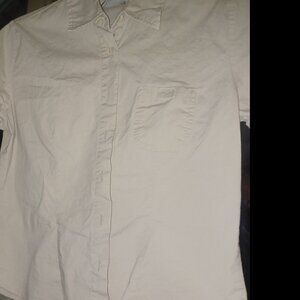 Quizz Again Women's Blouse Medium Tan